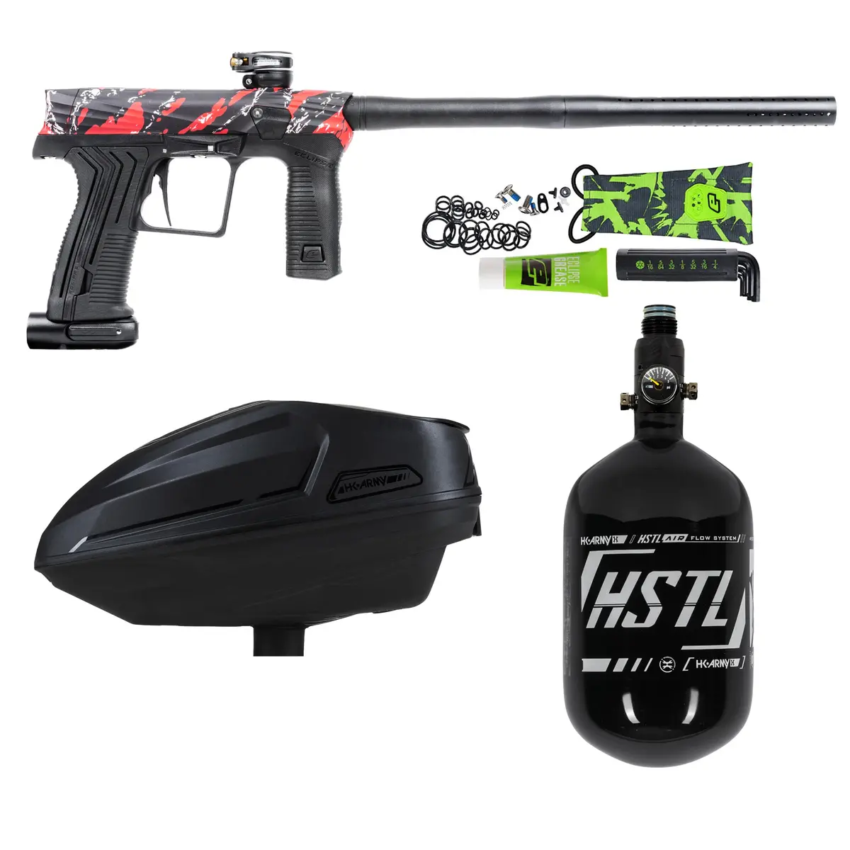 Hk Etha3 Package "Fracture Red" With Sonic Loader And Hstl® 68Ci/4500 Tank 1