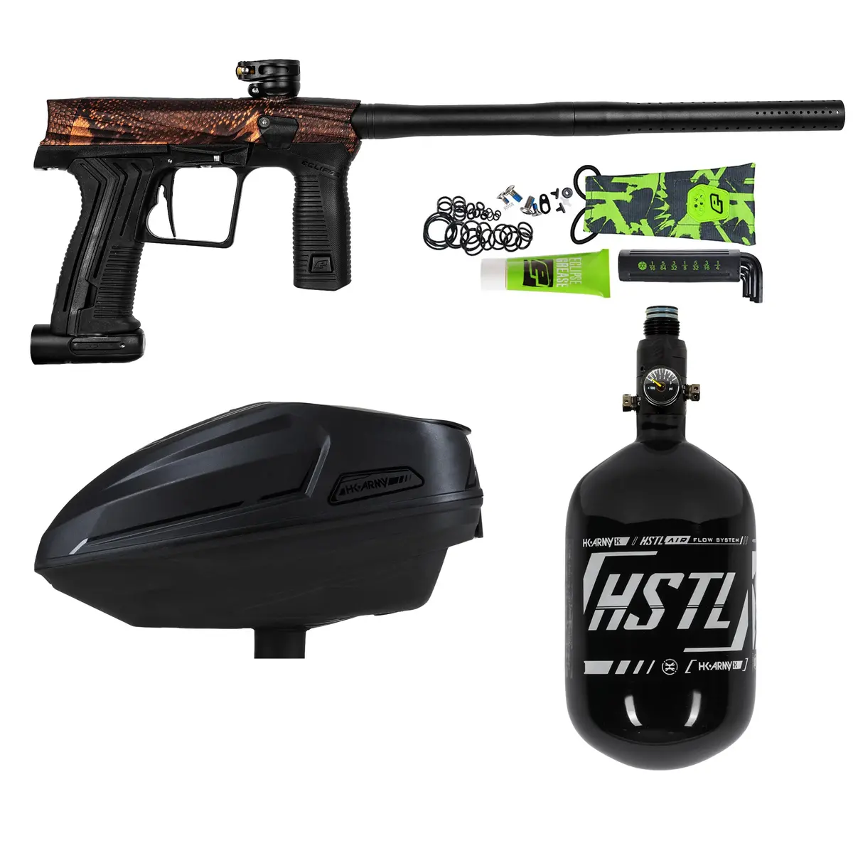 Hk Etha3 Package "Snake Red" With Sonic Loader And Hstl® 68Ci/4500 Tank 1