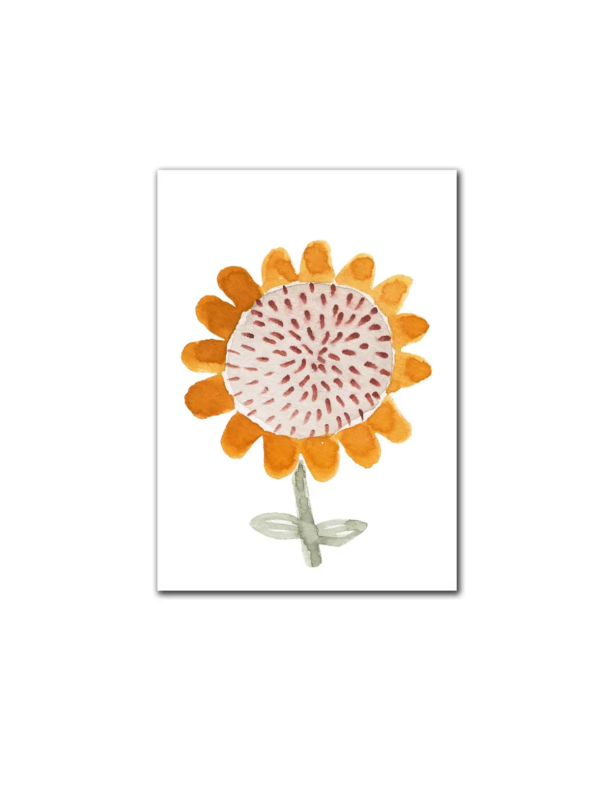 Postkarte "Sonnenblume" 1