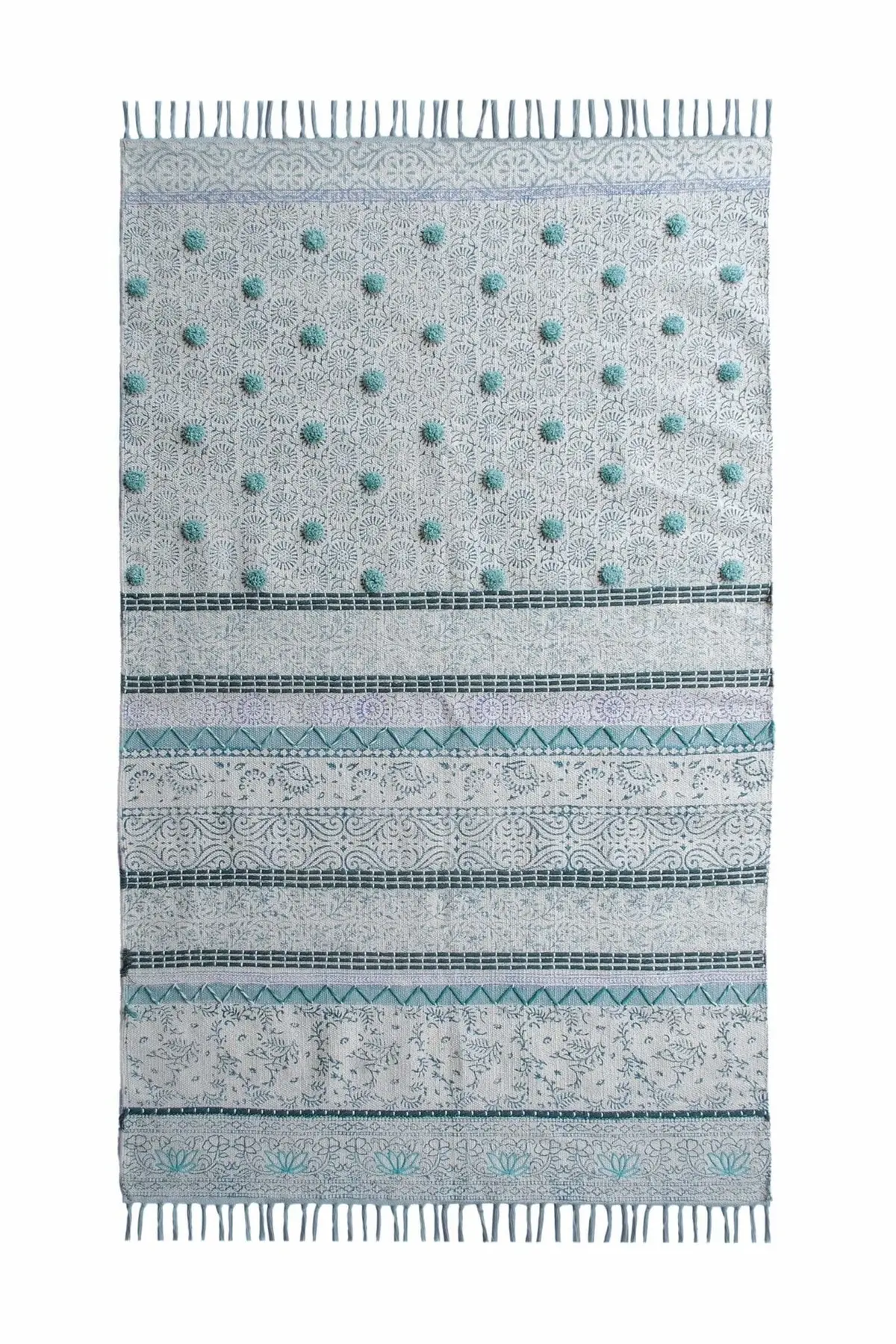 Springfield - Block Printed Rug 1