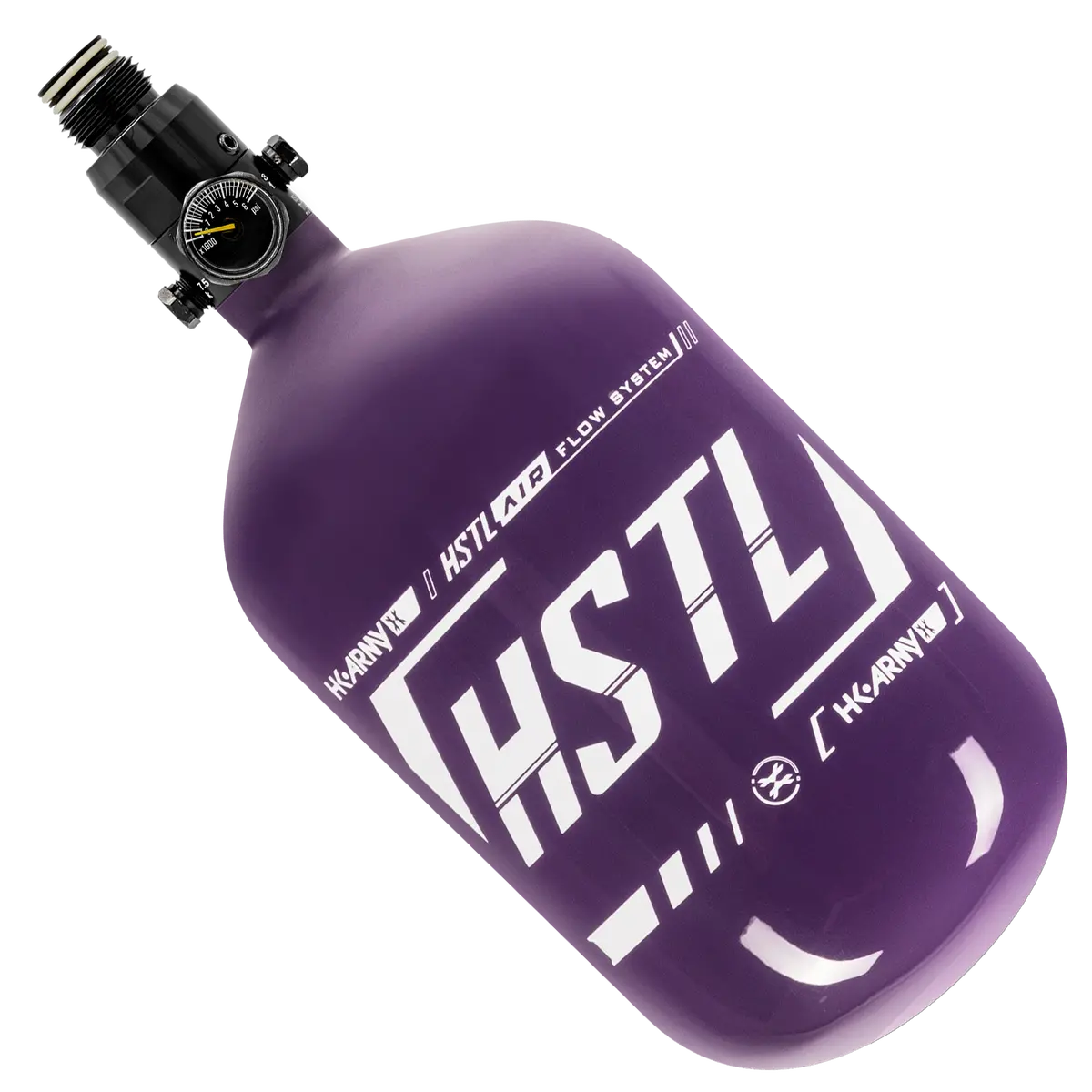Hstl® - Carbon Fiber Tank - Standard Reg - 68Ci / 4500Psi - Purple/White 1