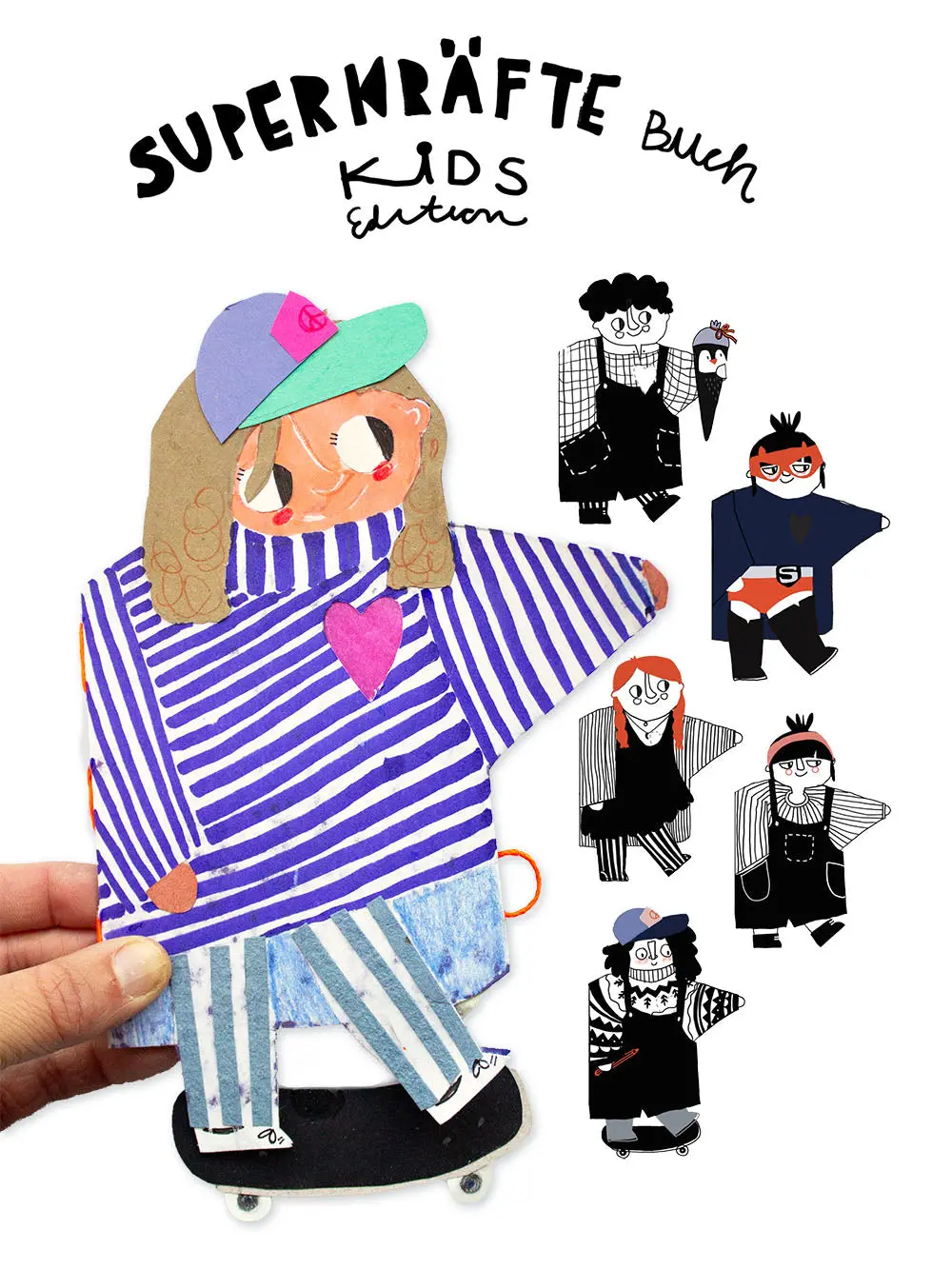 Bastelanleitung "Superkräfte Buch” Kids Edition 1