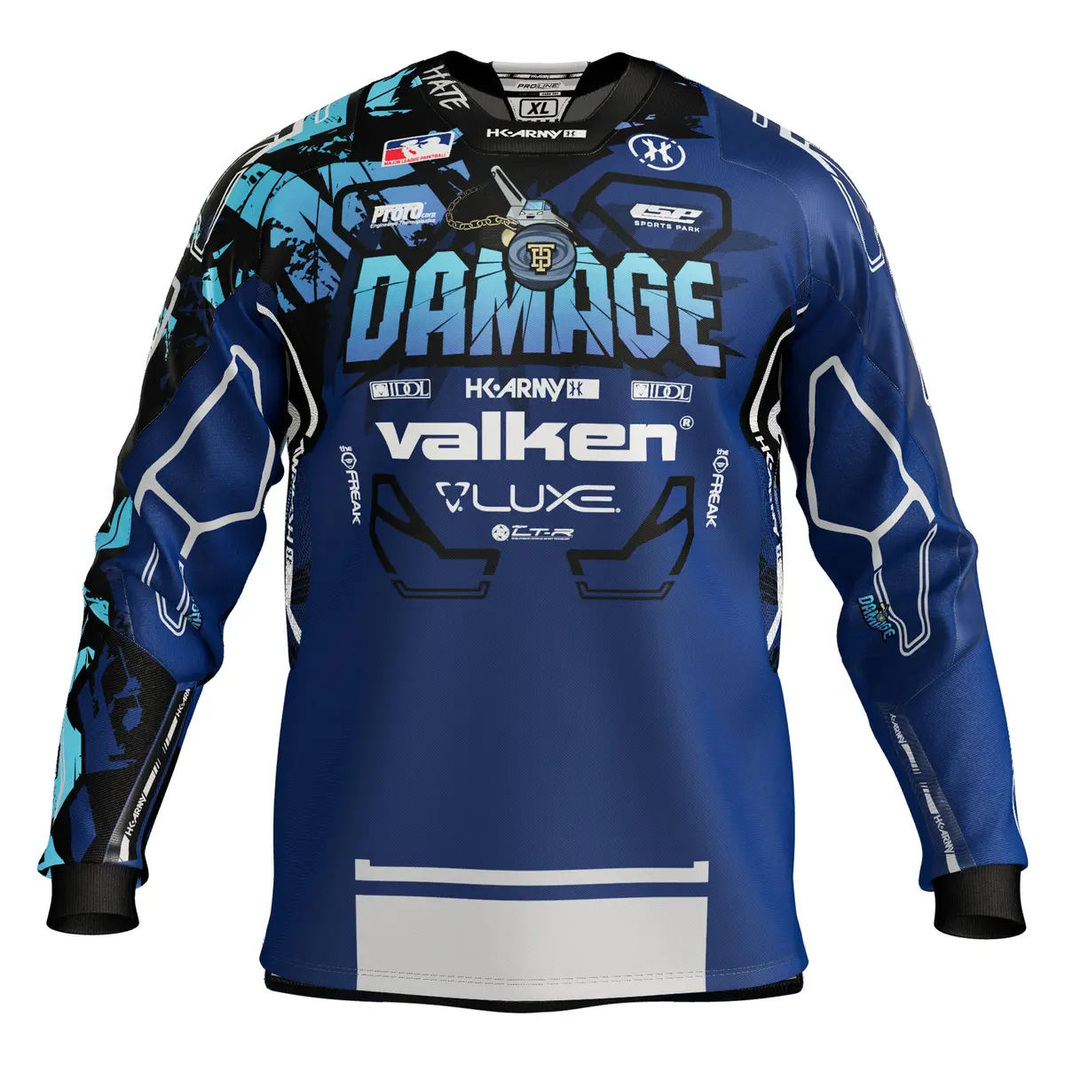 2025 Tampa Bay Damage Nxl Proline Jersey 1