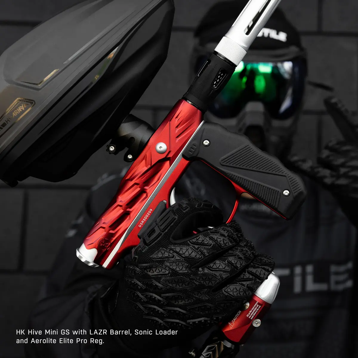 Hk Hive Mini Gs - Red/Silver 2