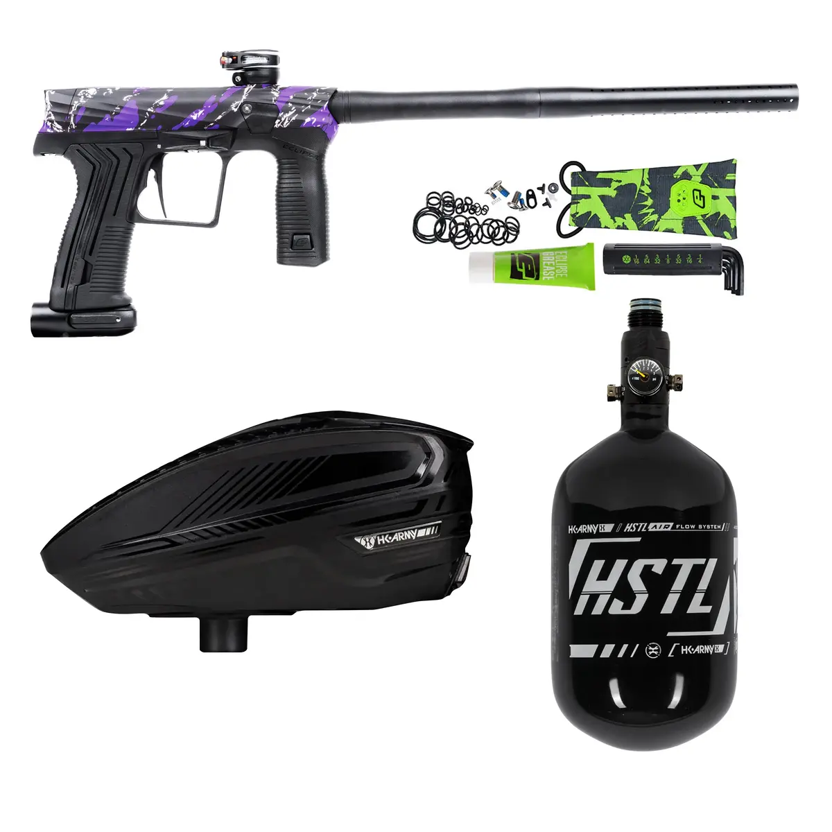 Hk Etha3 Package "Fracture Purple" With Tfx3 Loader And Hstl® 68Ci/4500 Tank 1