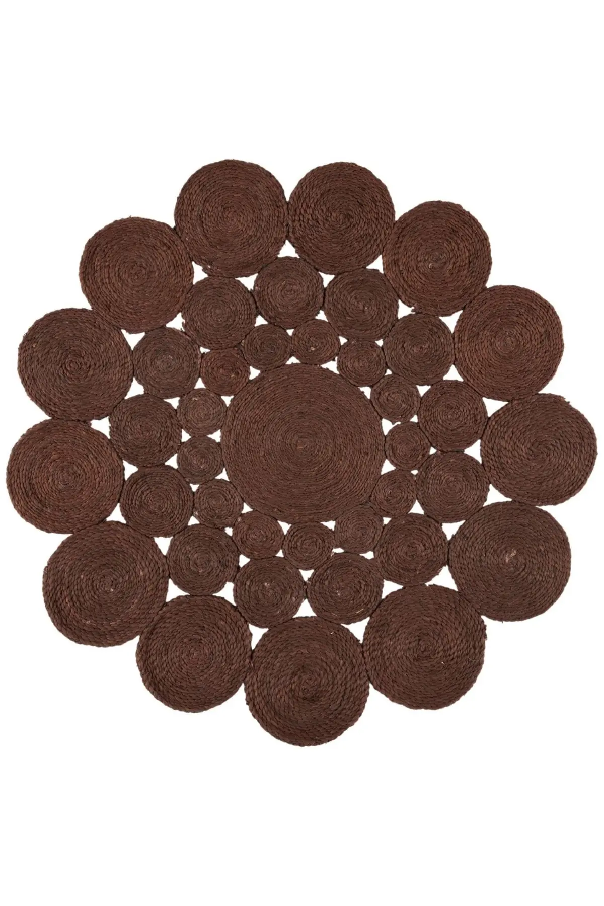 Thistle  - Round Jute Rug 1