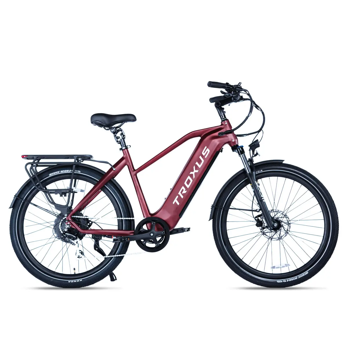 Troxus 750W/500W Trax Commuter Step Over Electric Bike 3