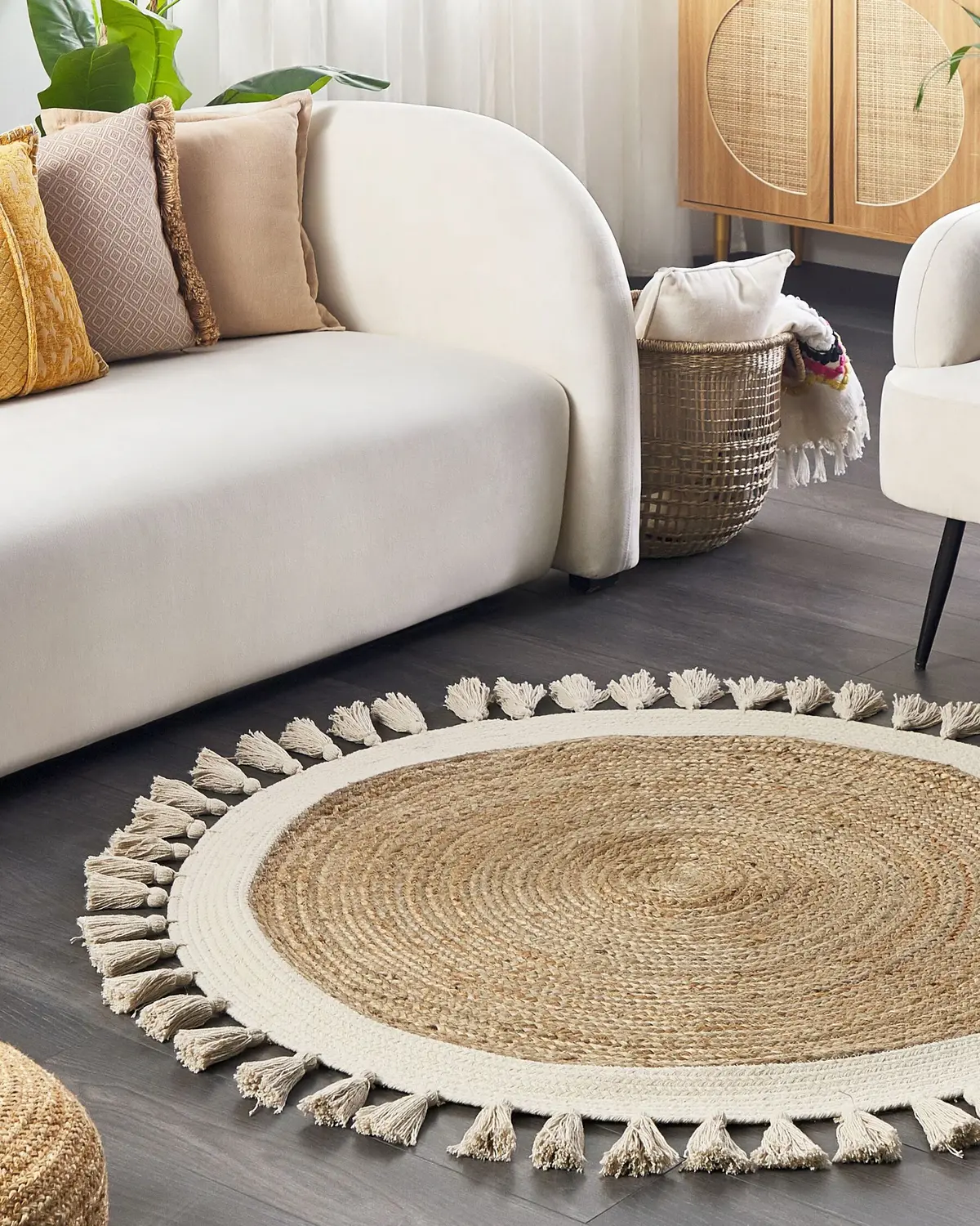 Astro - Round Jute Rug 2