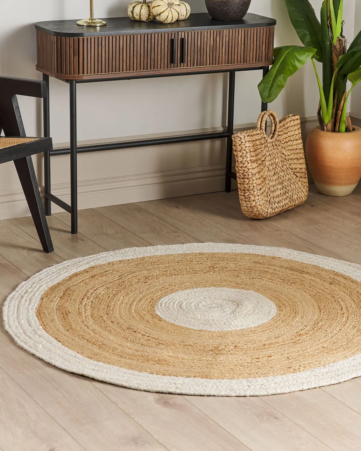 Conan - Round Jute Rug 1