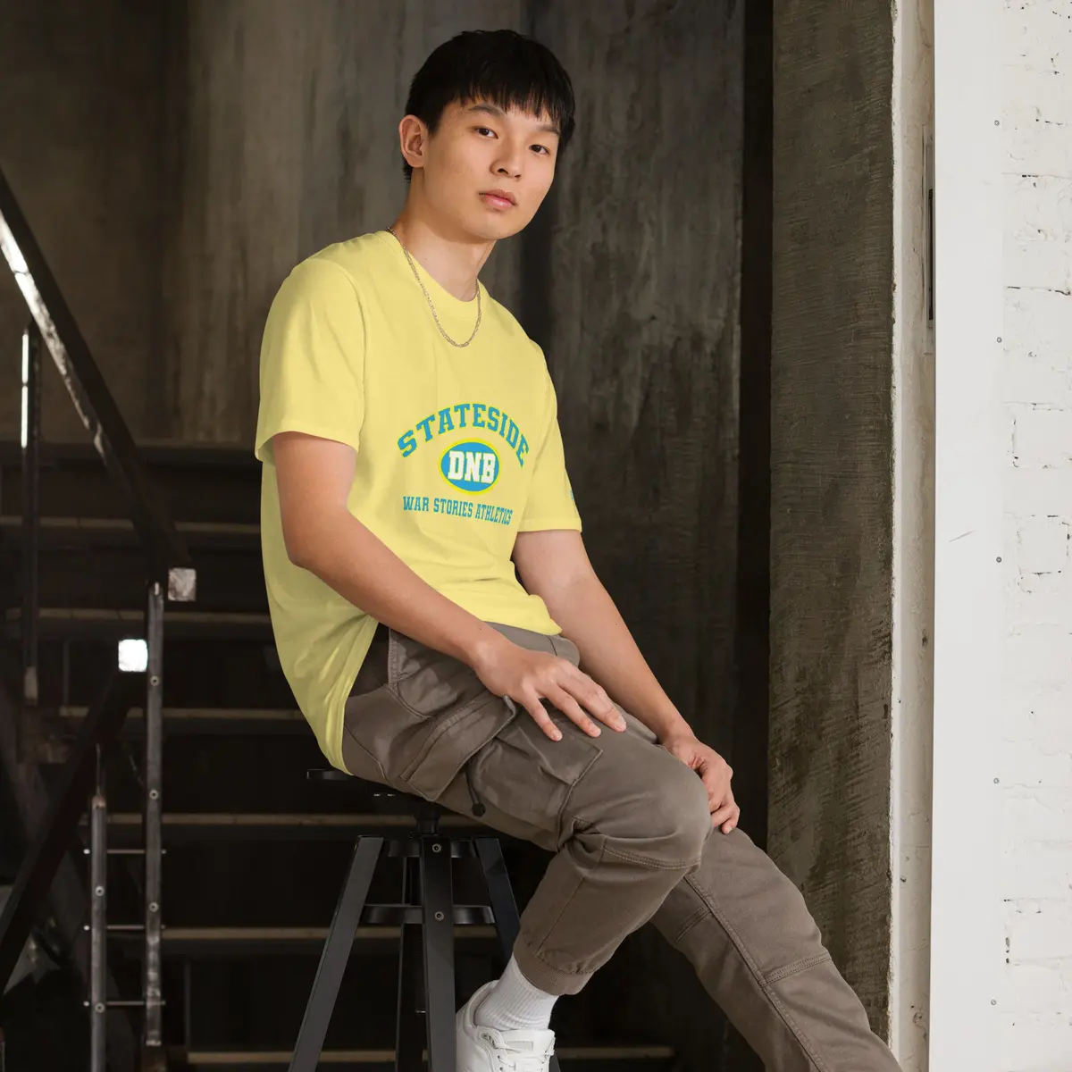Stateside Dnb Collegiate Short-Sleeve Unisex T-Shirt 36