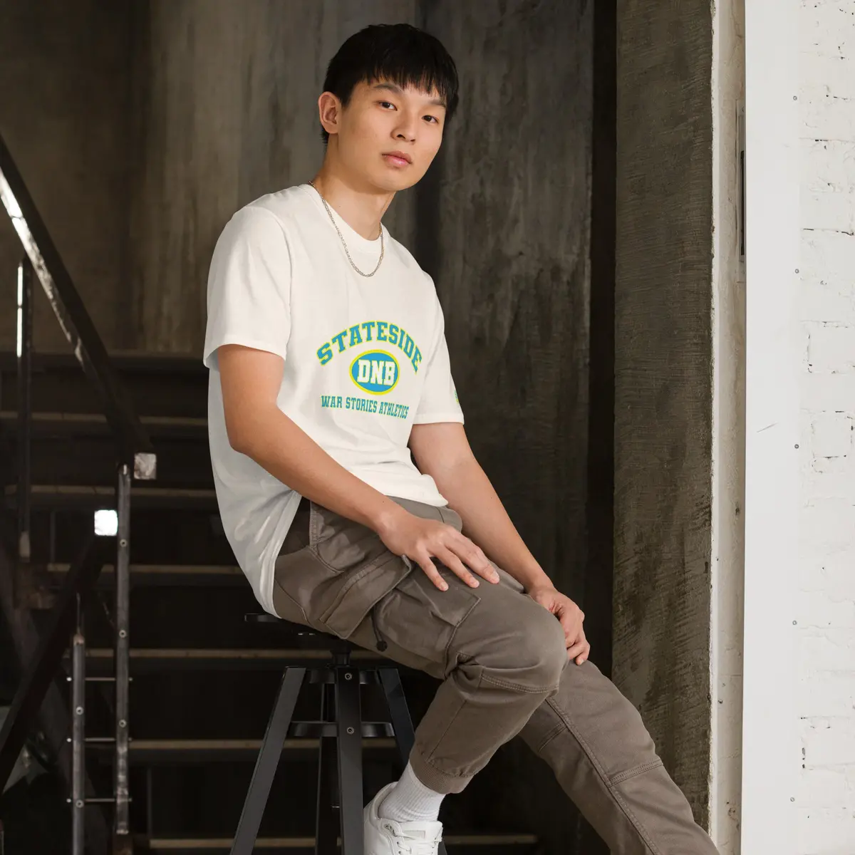 Stateside Dnb Collegiate Short-Sleeve Unisex T-Shirt 38