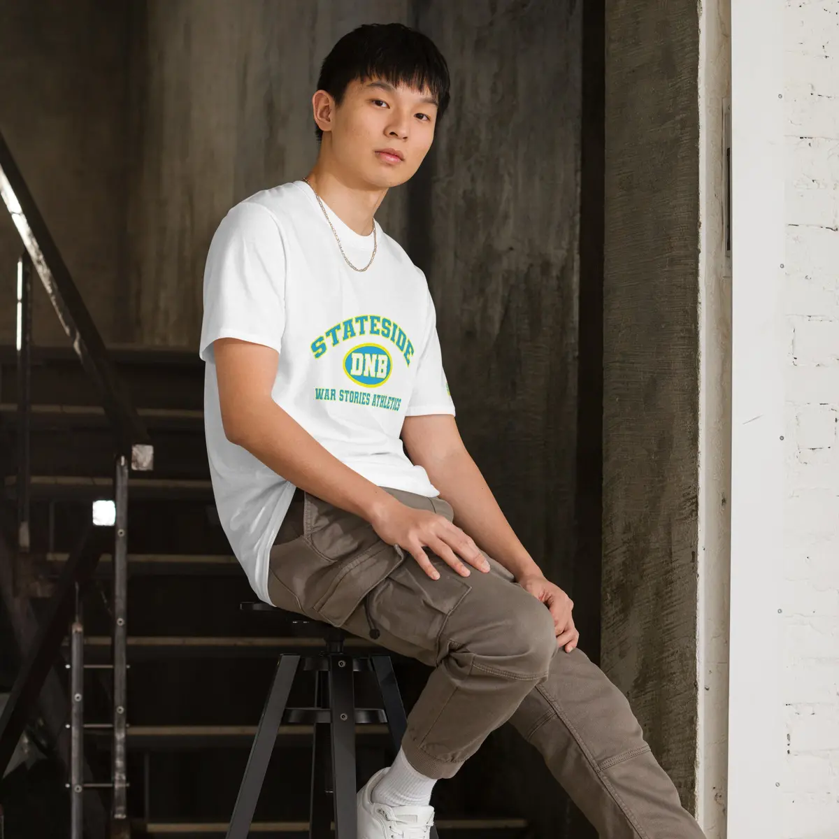 Stateside Dnb Collegiate Short-Sleeve Unisex T-Shirt 40