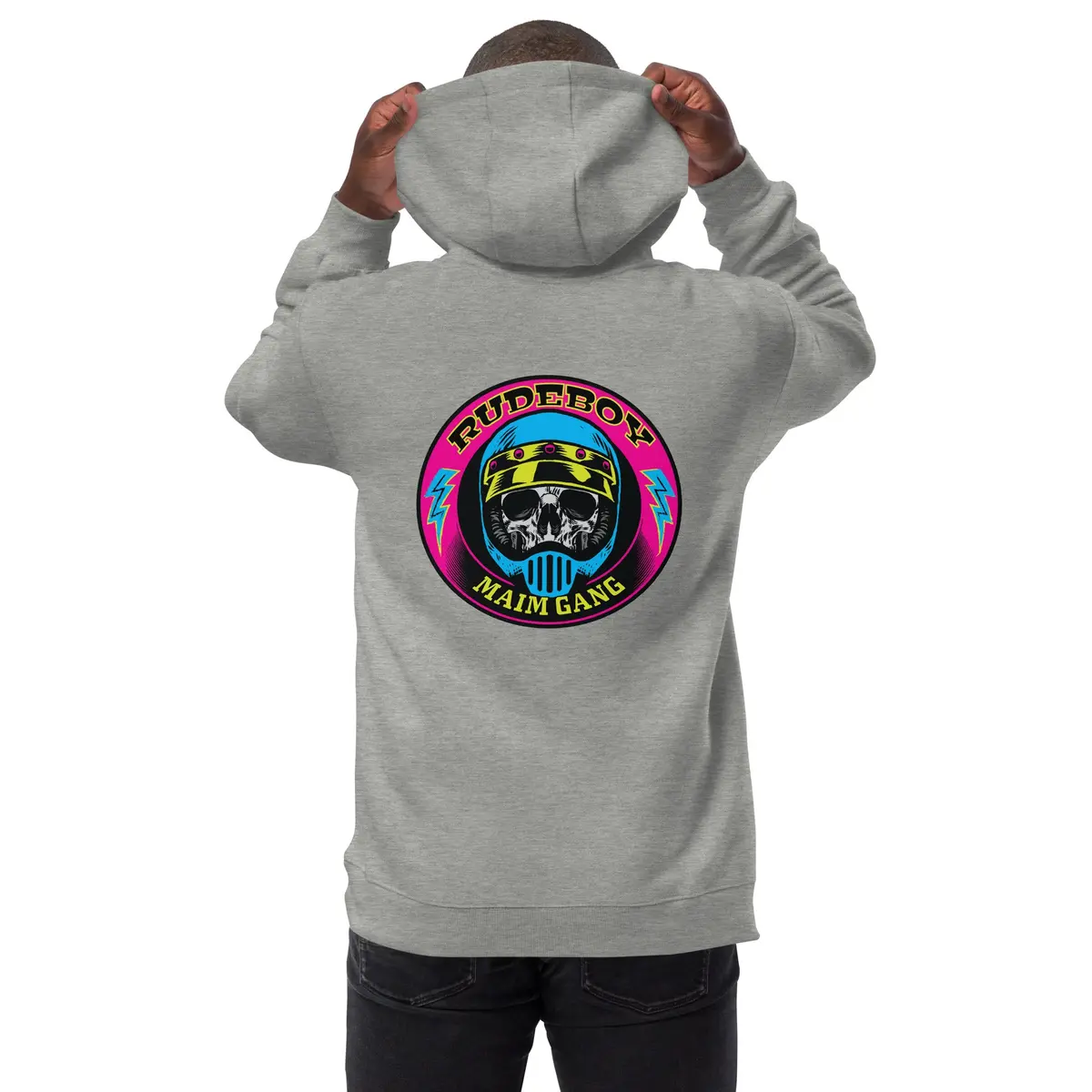 Maim Gang Skull Hoodie 11