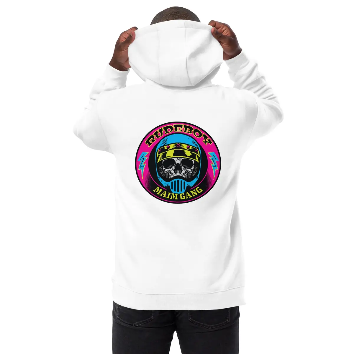 Maim Gang Skull Hoodie 15