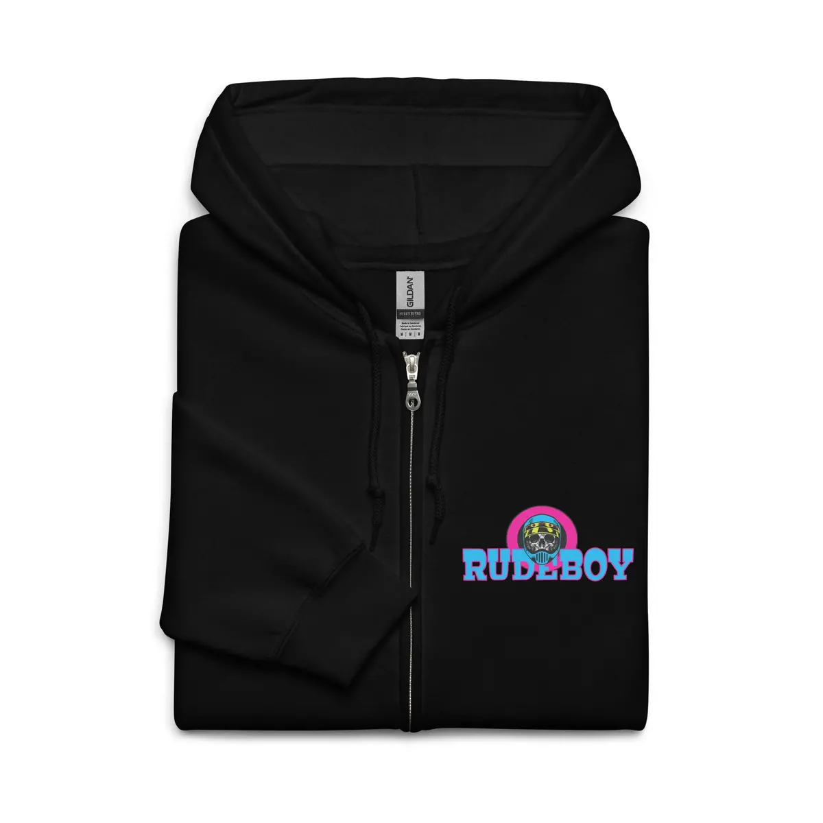 Maim Gang Circle Skull Unisex Heavy Blend Zip Hoodie 13