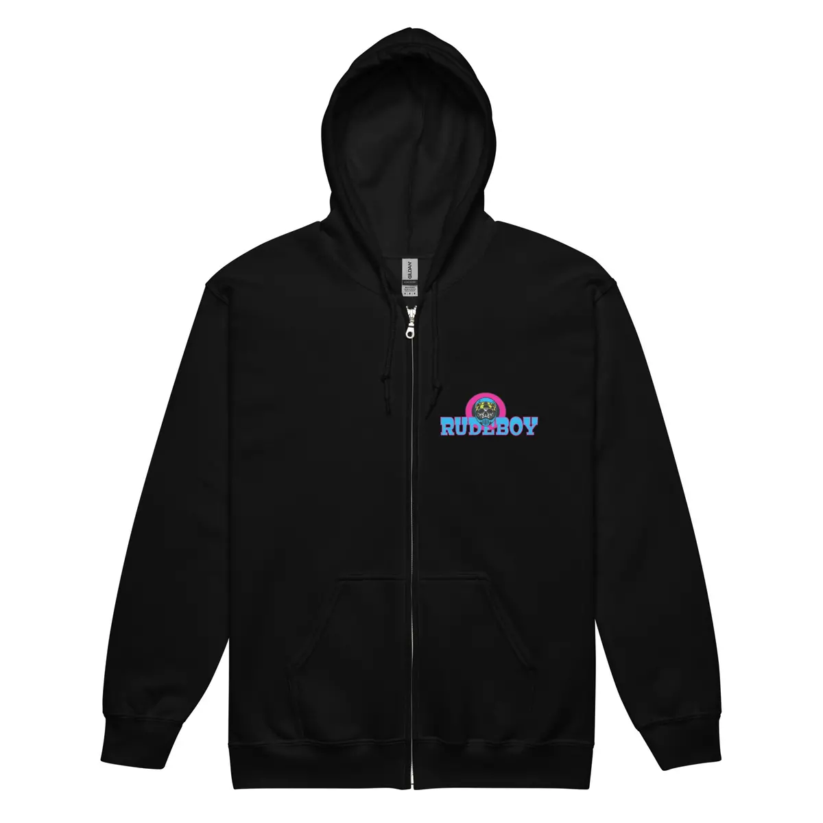 Maim Gang Circle Skull Unisex Heavy Blend Zip Hoodie 15