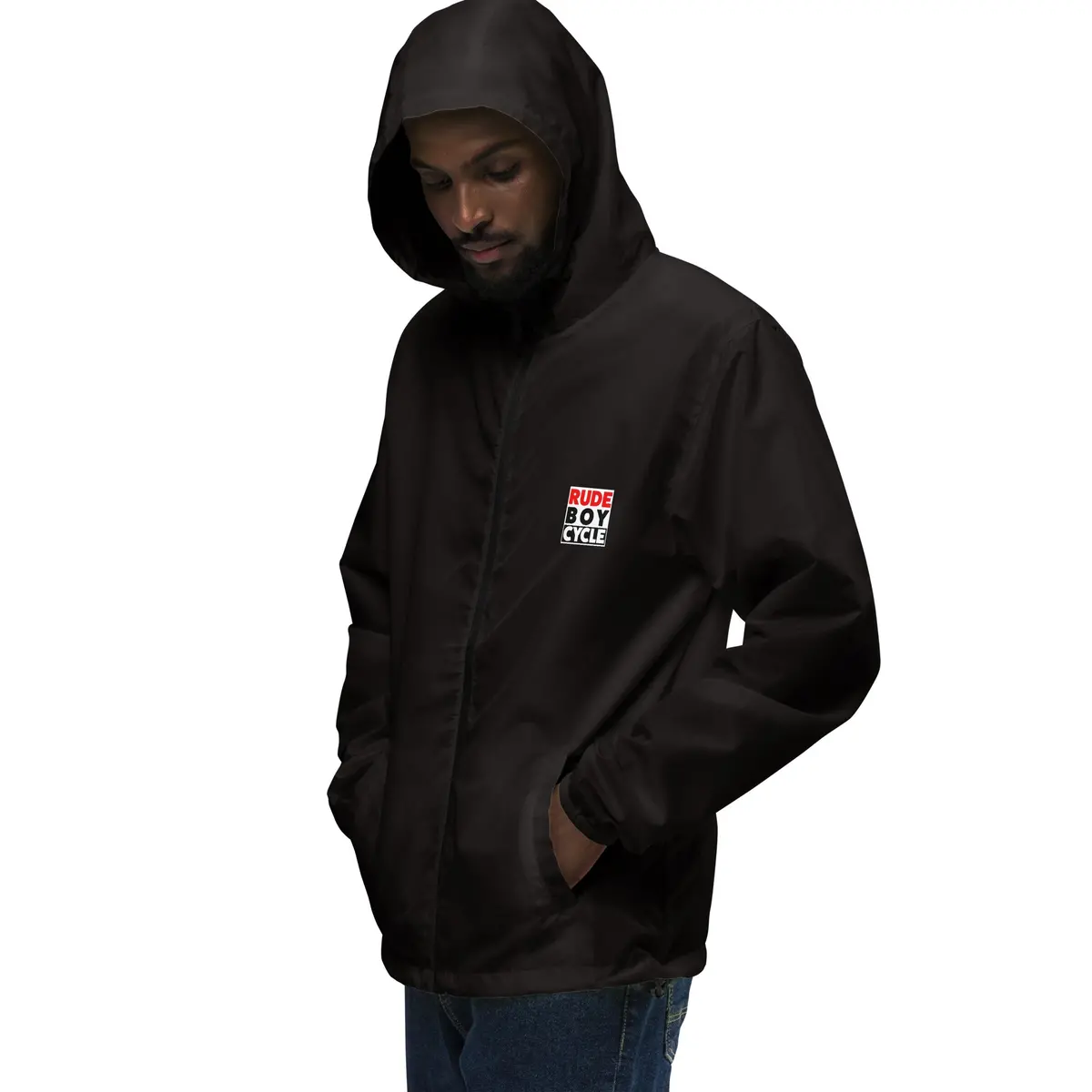 Clear Optics Unisex Lightweight Zip Up Windbreaker 1