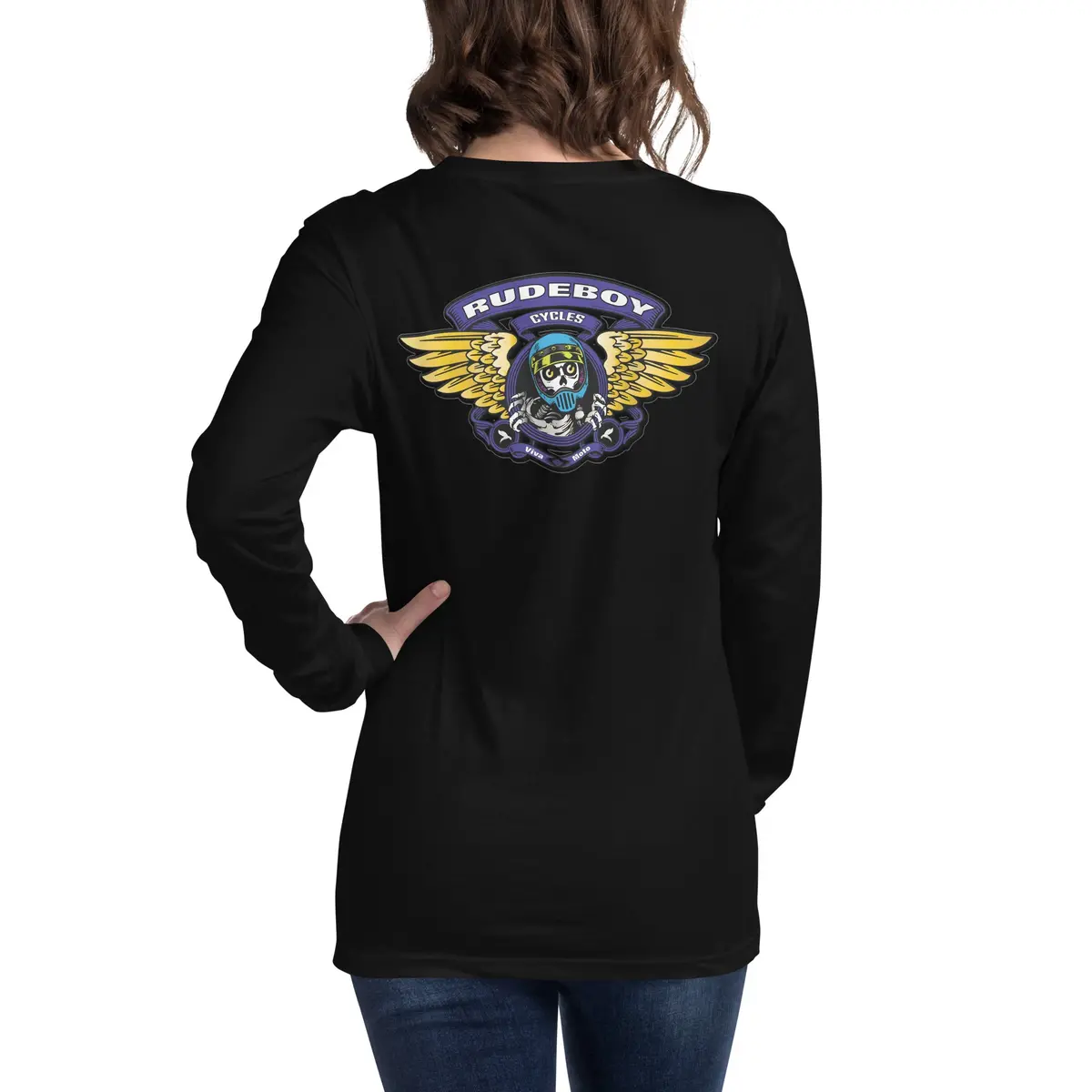 Rude Brigade Unisex Long Sleeve Tee 4