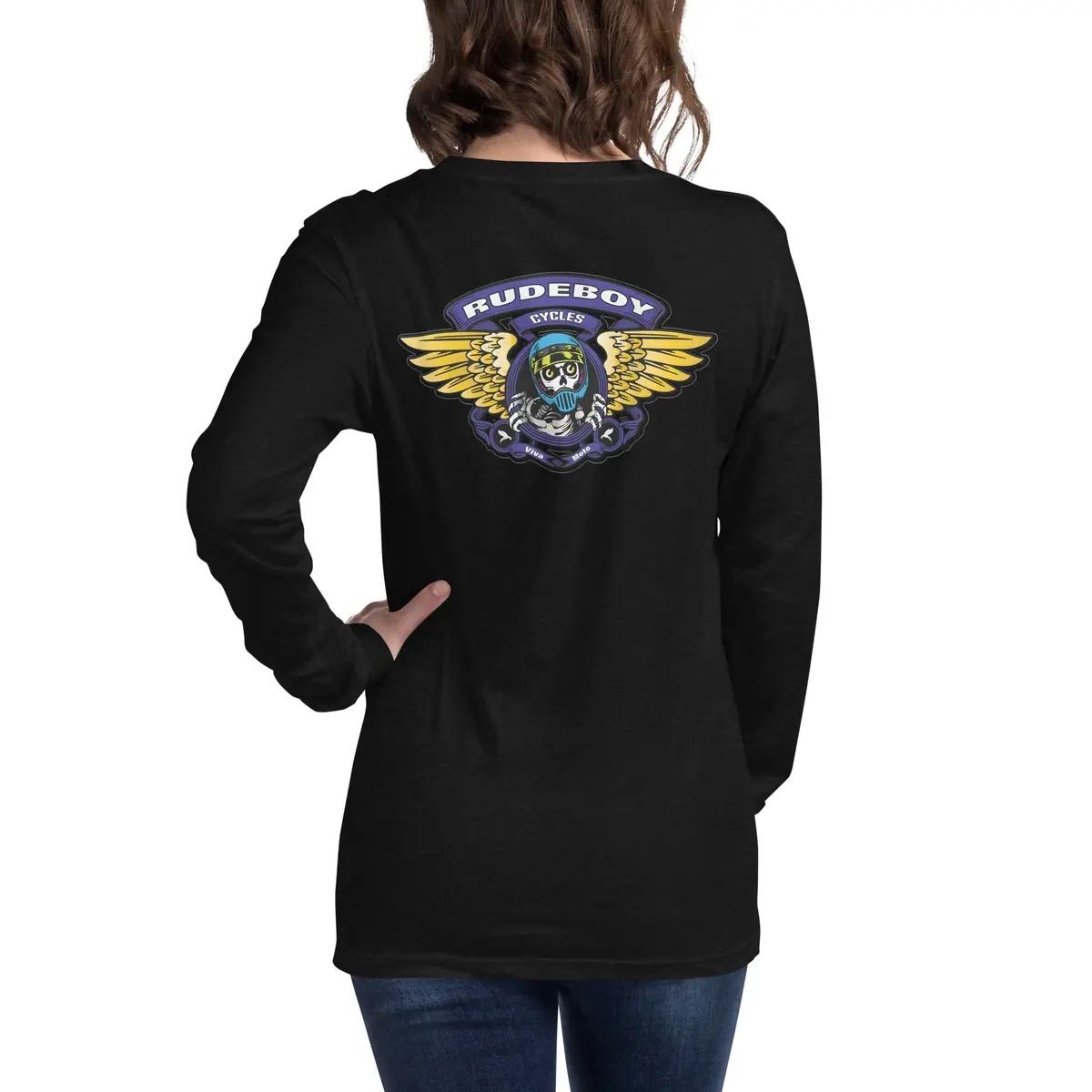 Rude Brigade Unisex Long Sleeve Tee 2