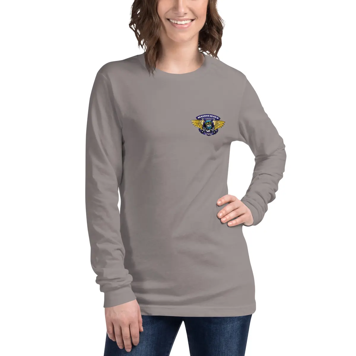 Rude Brigade Long-Sleeve Unisex Tee - Image 5