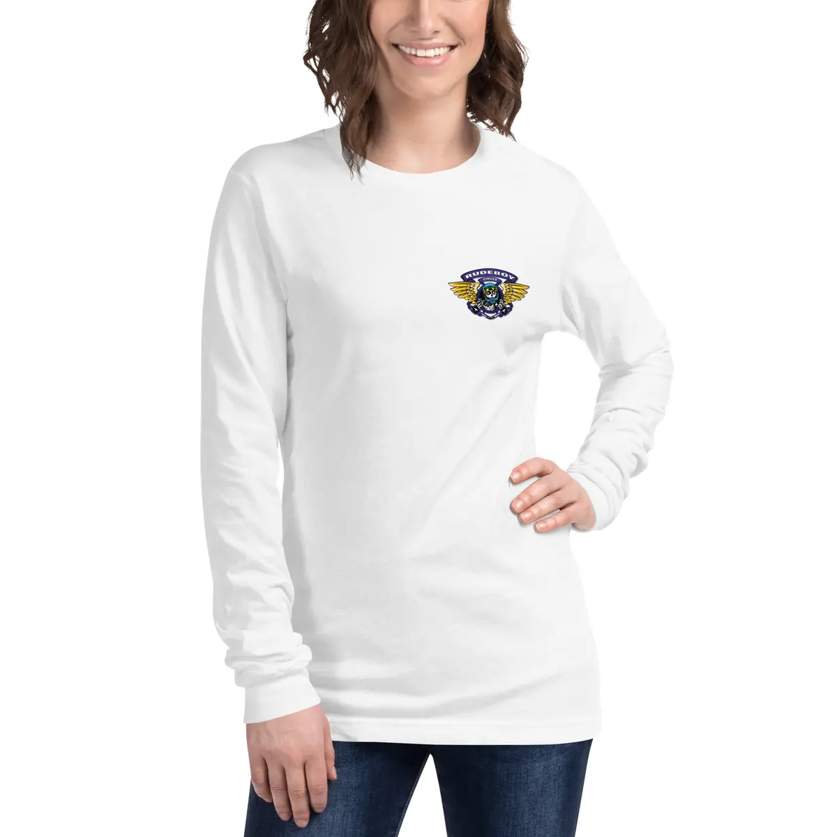 Rude Brigade Long-Sleeve Unisex Tee - Image 9