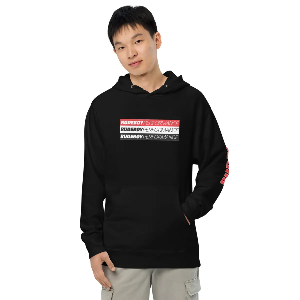 Rudeboy Perfomance Unisex Midweight Hoodie 1
