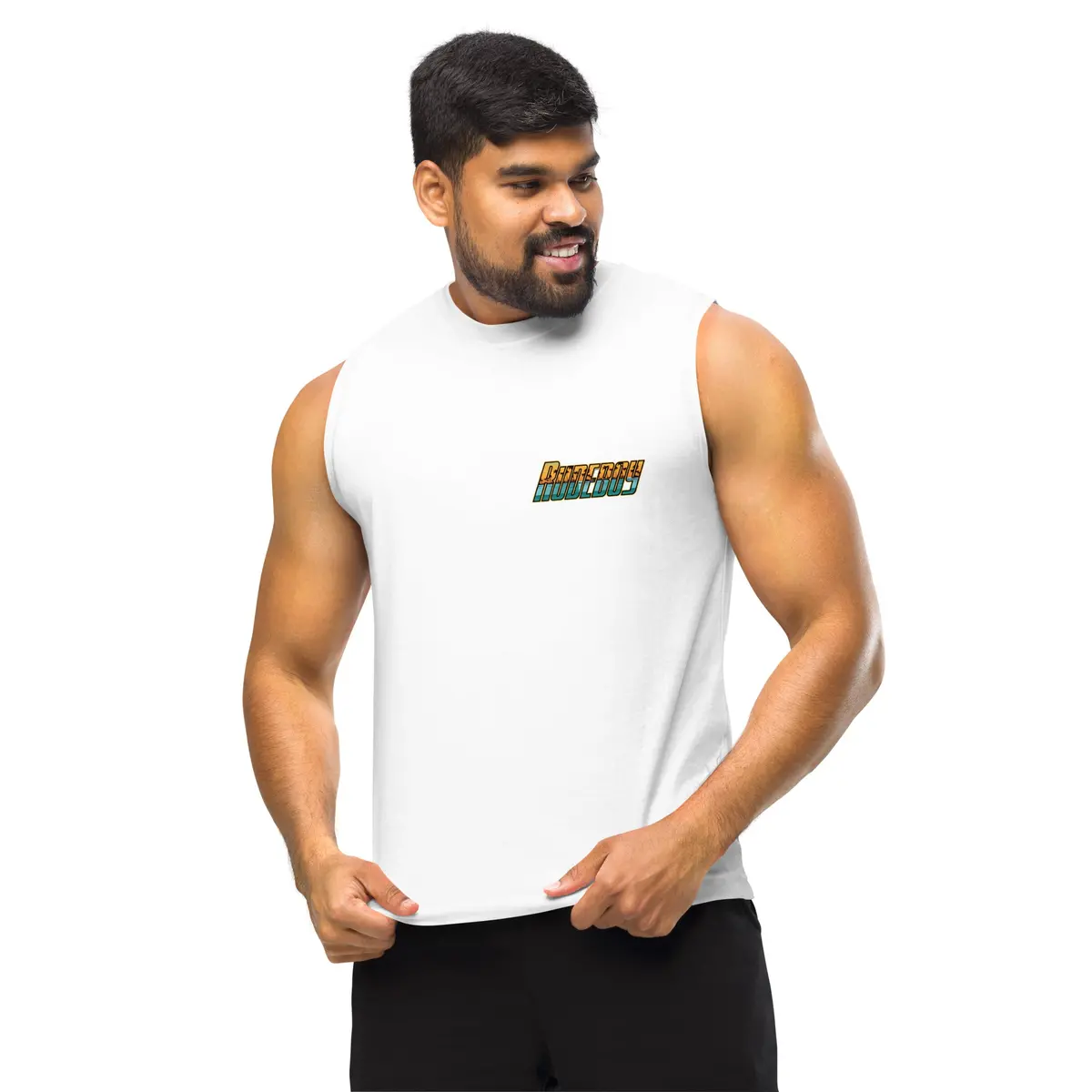 Fast Af Flamingo Muscle Shirt 6