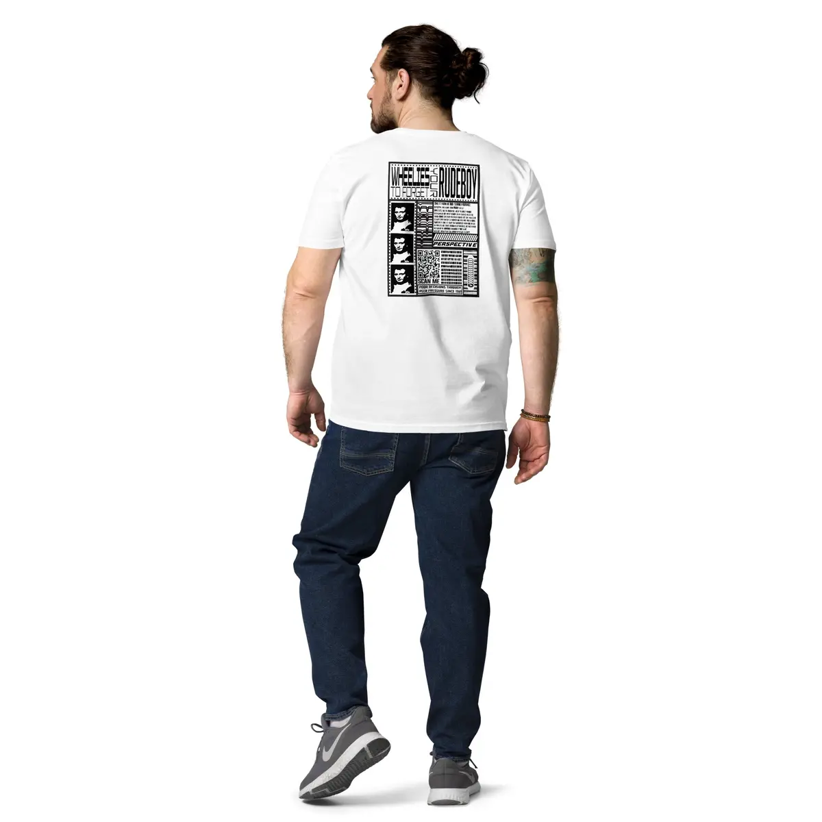 Wheelies To Forget Your Feelies 23' Unisex Organic Cotton T-Shirt 10