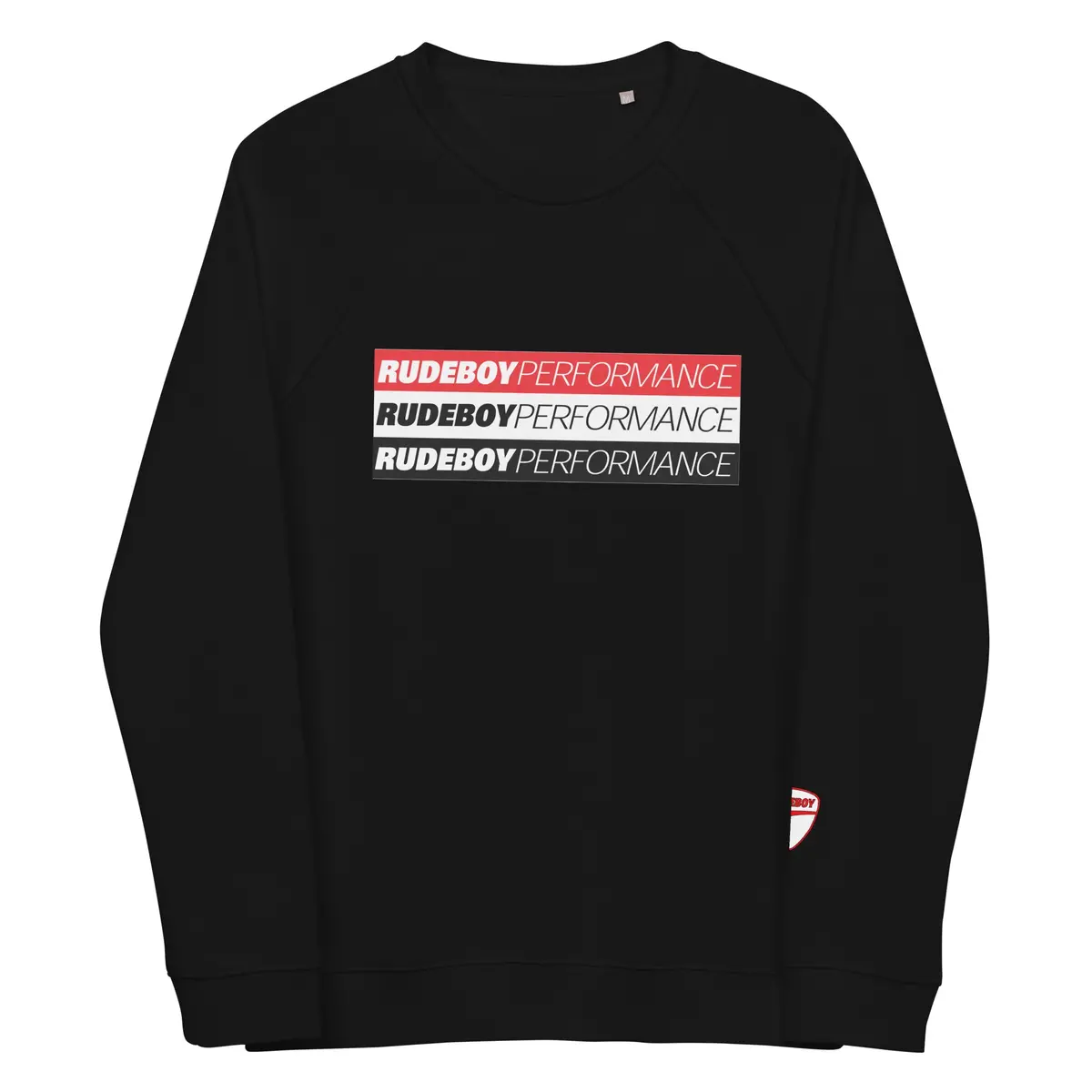 Rudeboy Perfomance Unisex Organic Raglan Sweatshirt 17