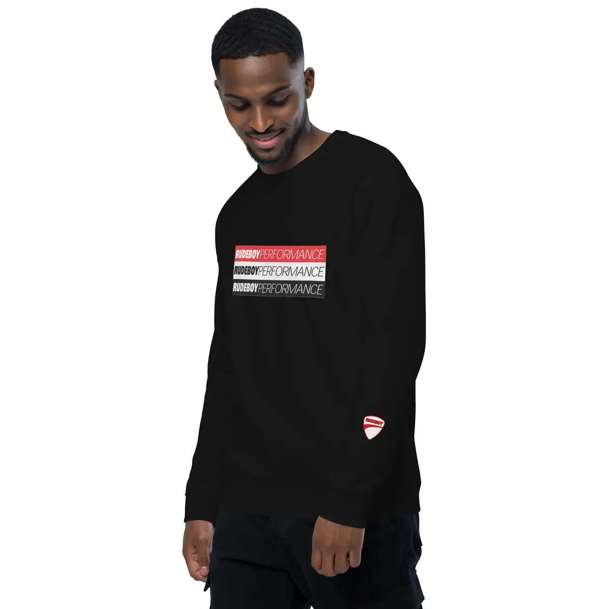 Rudeboy Perfomance Unisex Organic Raglan Sweatshirt 8