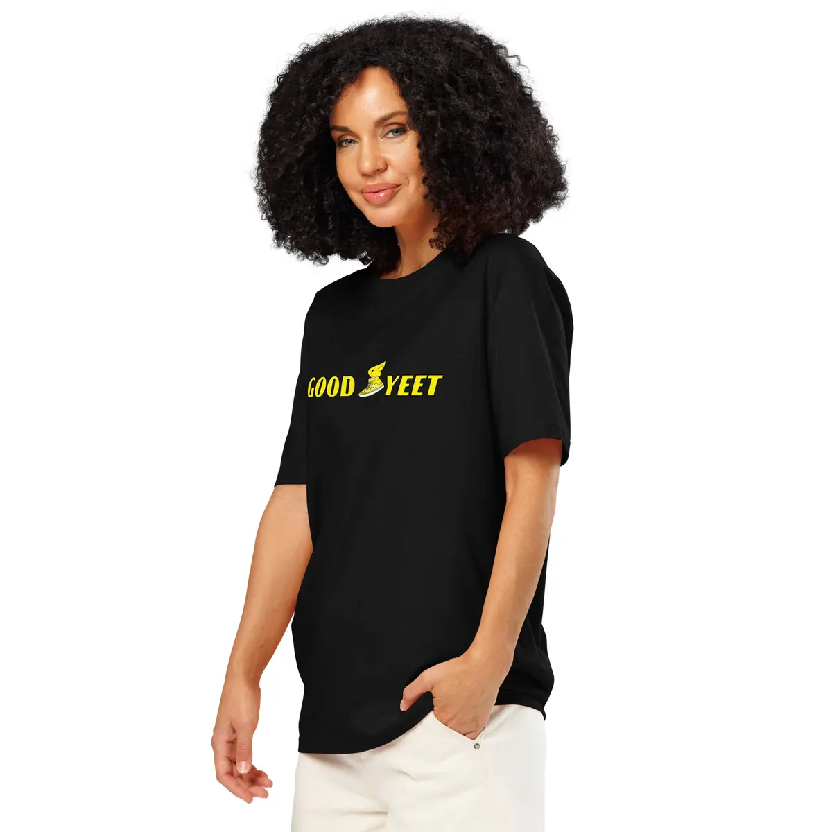 Good Yeet Unisex Organic Ribbed Neck T-Shirt 1