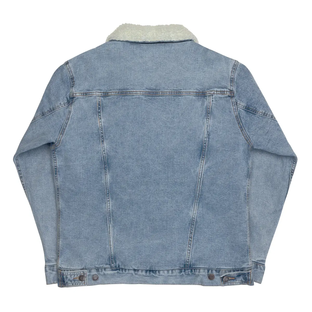 Rbc Speed Co Unisex Denim Sherpa Jacket 4