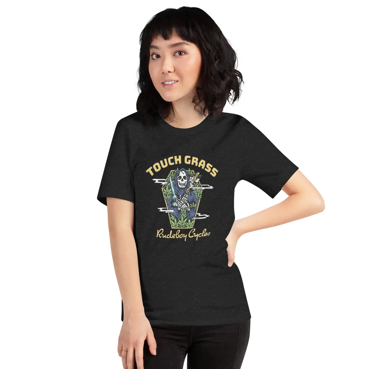 Touch Grass Unisex T-Shirt 1