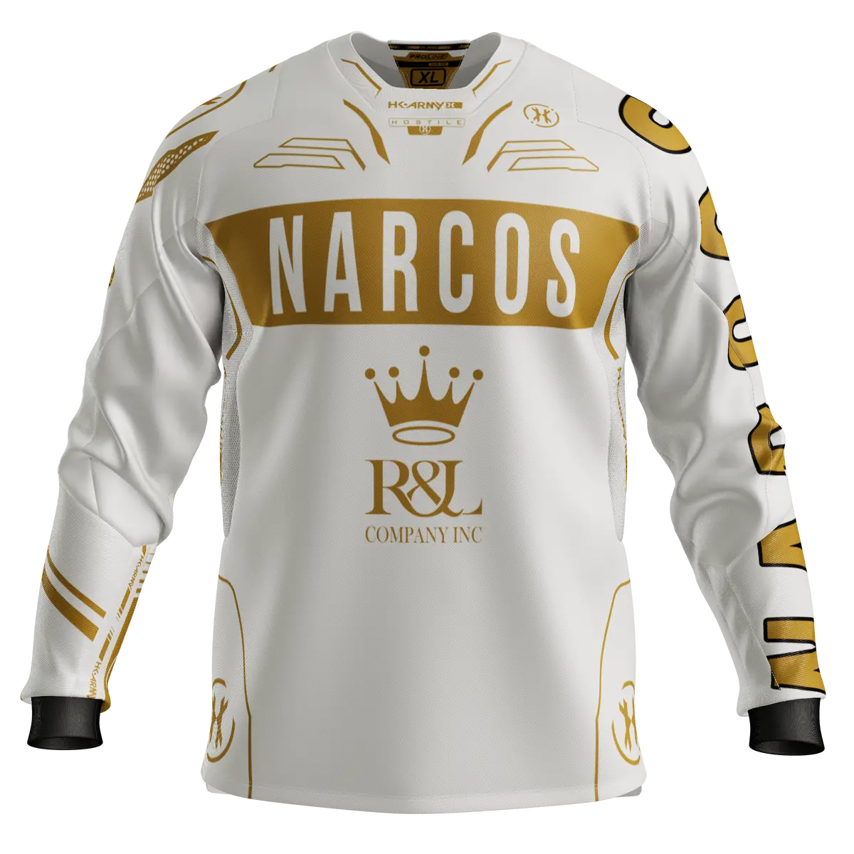 2024 Narcos White World Cup Proline Jersey 1