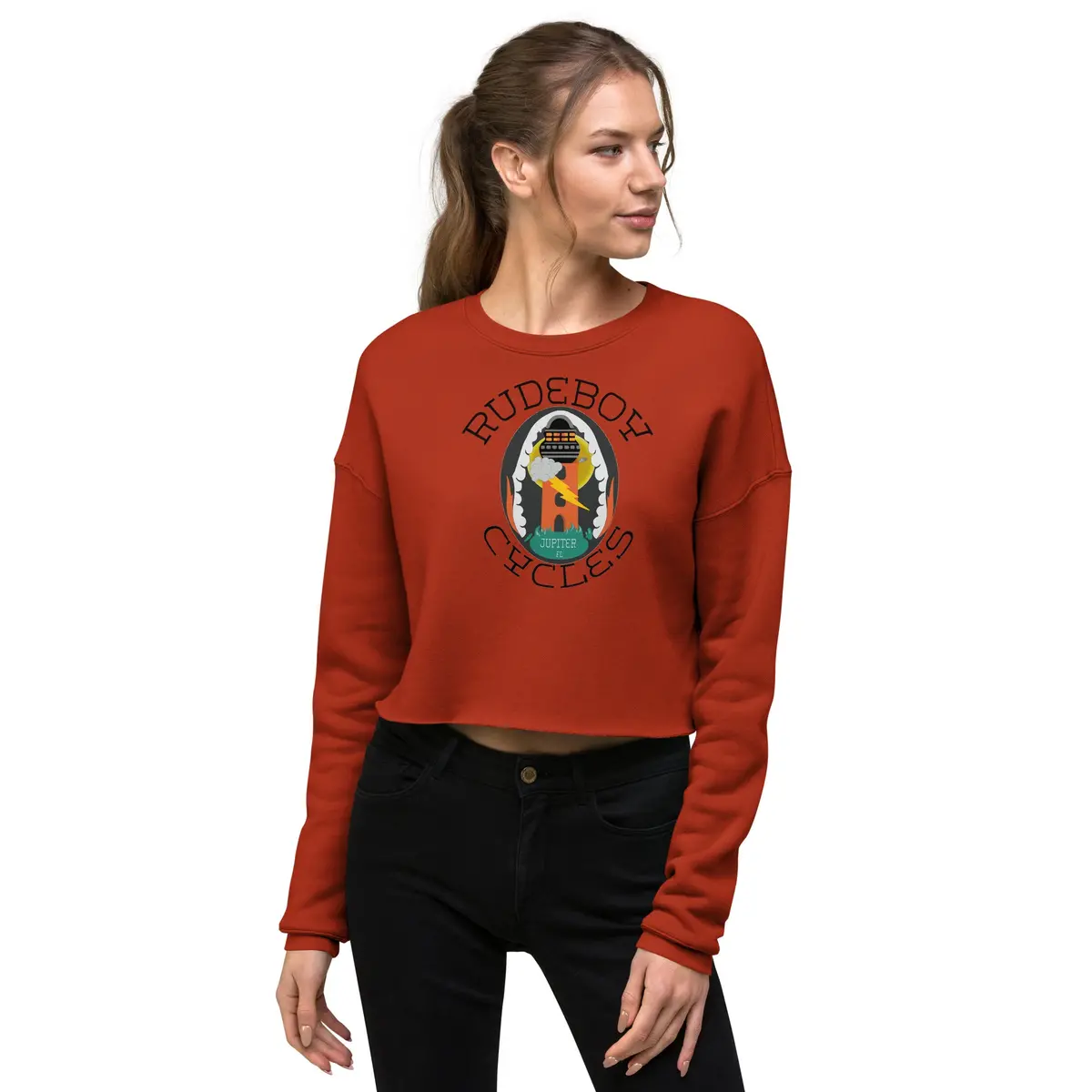 Lighthouse Crop Sweatshirt 1
