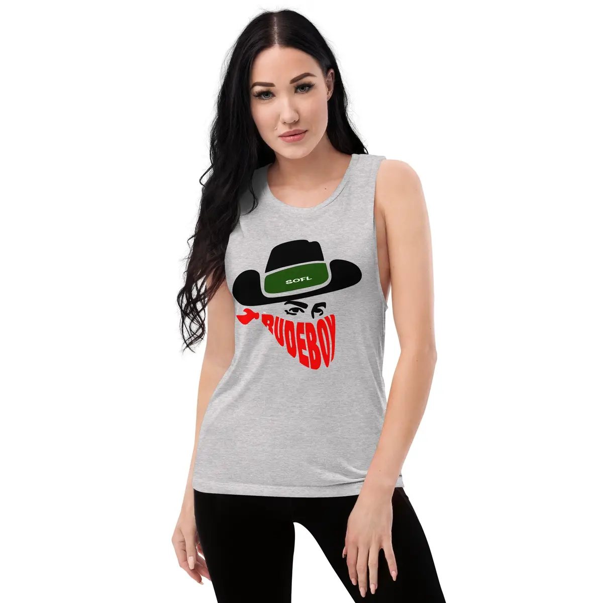 Packed Lip Ladies’ Muscle Tank 1