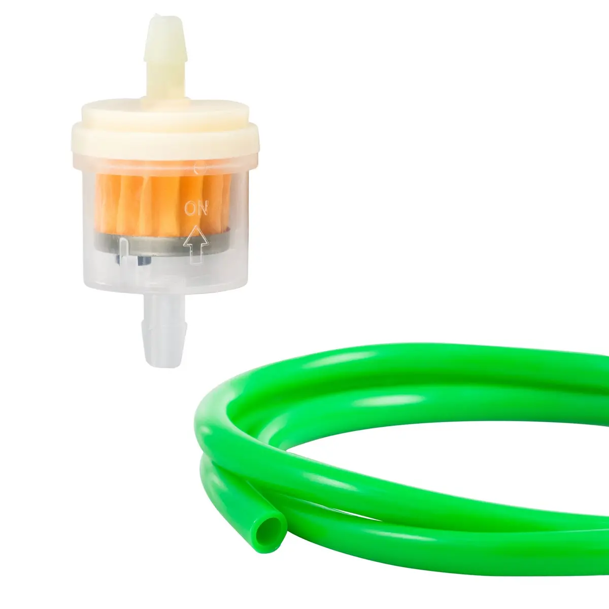 Magnetic Inline Fuel Filter W/ Fuel Line 3
