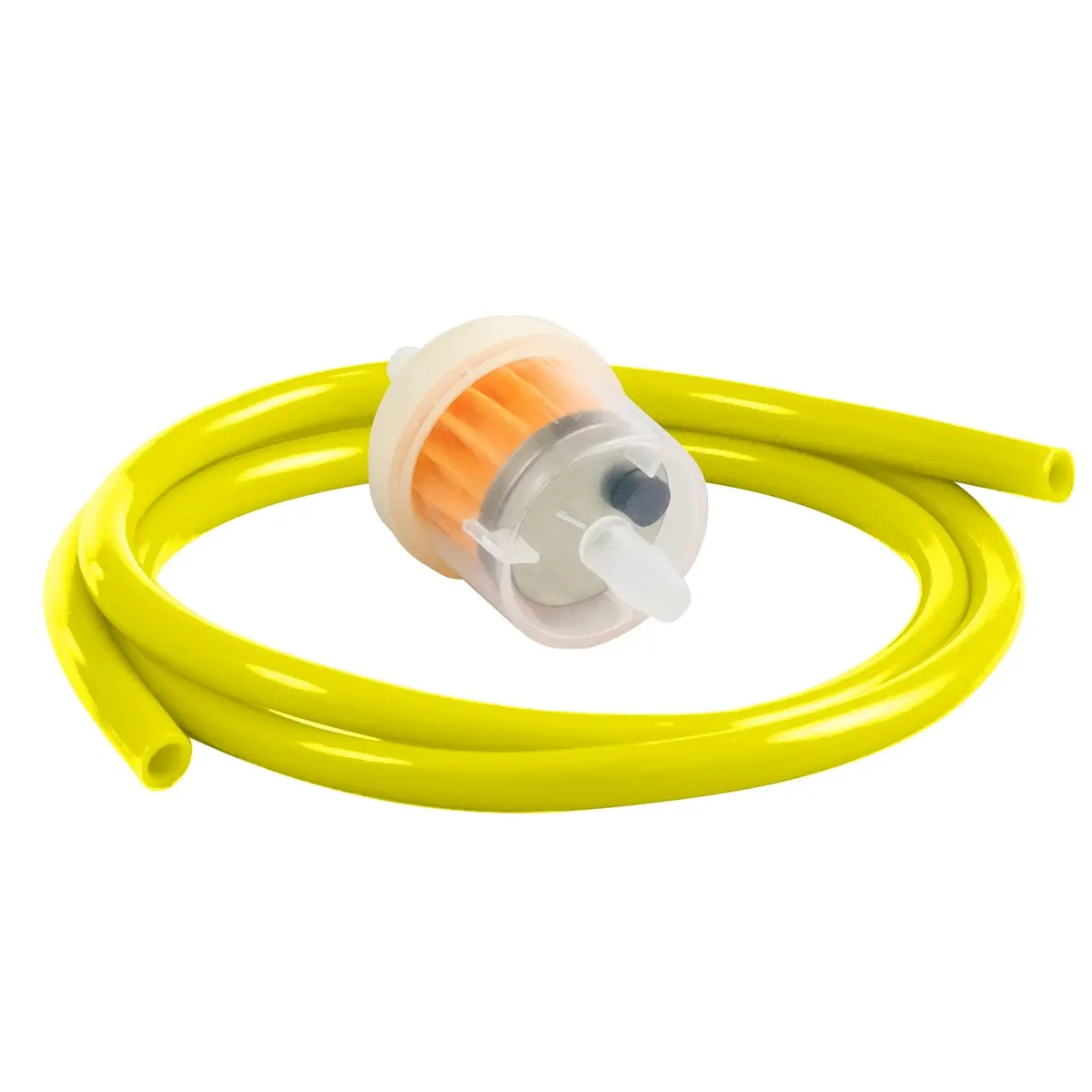 Magnetic Inline Fuel Filter W/ Fuel Line 1