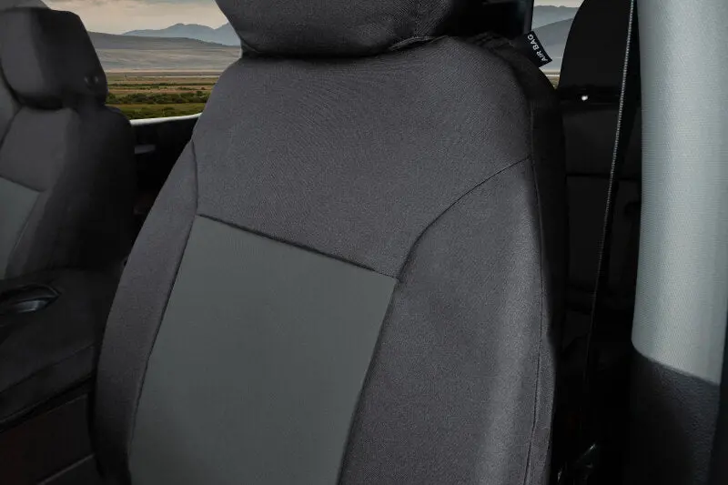 Covercraft Endura Precisionfit Seat Covers – Black/Charcoal, Front Row, Custom For 2021–2024 Ford Bronco 1