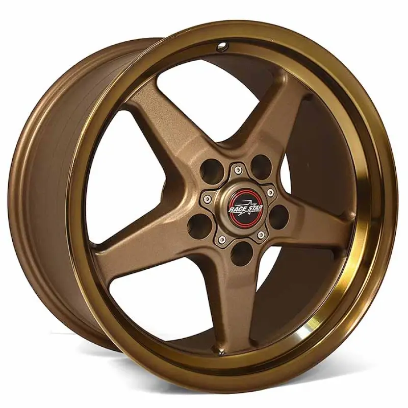 Race Star 92 Drag Star 17X9.50 5X4.50Bc 6.88Bs Bronze Wheel 1