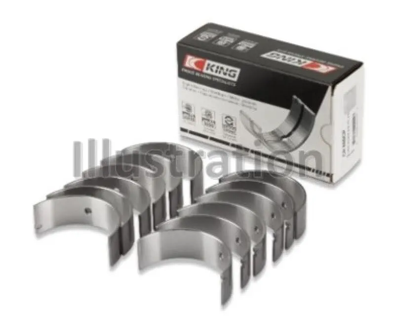 King Engine Bearings Volvo 960 (Size +0.50Mm) Connecting Rod Bearing Set 1