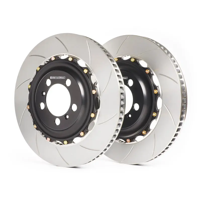 Girodisc Slotted Front Brake Rotors For 2013+ Audi S3 (8V Platform) 1