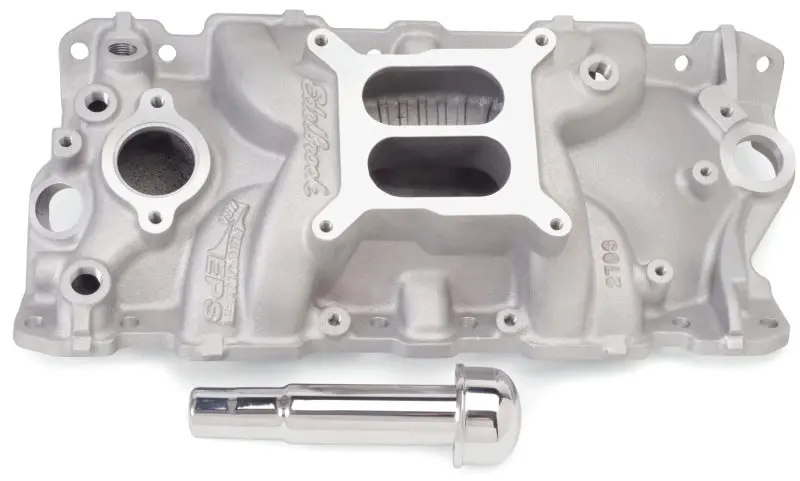 Edelbrock Performer Eps Intake Manifold With Integrated Oil Fill Tube & Breather – Small-Block Chevy 1