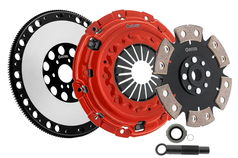 Action Clutch Stage 4 Kit — For 2005–2006 Subaru Legacy Gt Spec B (Ej255), Awd, Includes Lightened Flywheel 1
