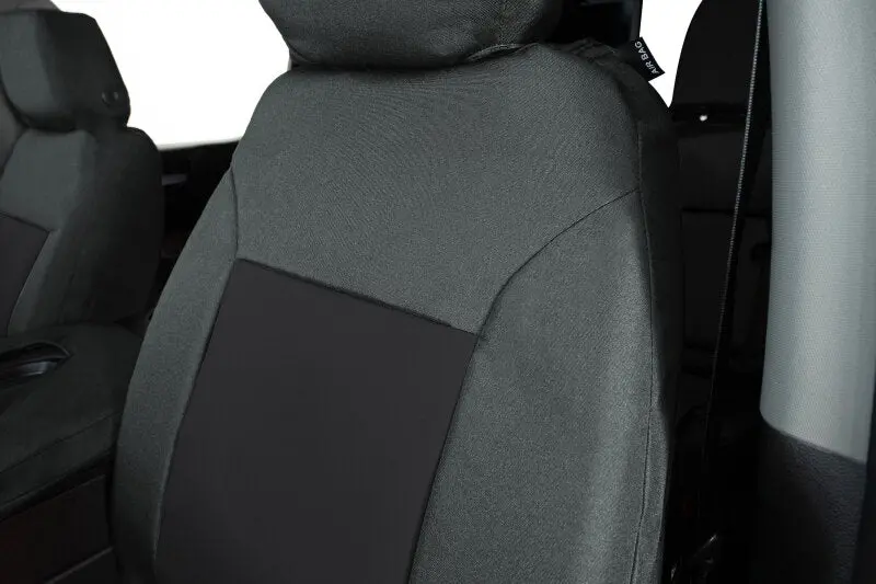 Covercraft Endura Precisionfit Seat Covers For 2016–2023 Toyota Tacoma – Front Row, Charcoal/Black 1