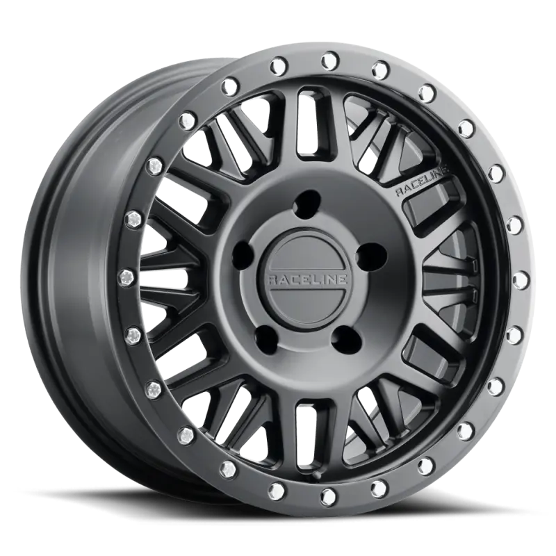 Raceline Ryno 951B Satin Black Wheel – 17X8.5", 5X150 Bolt Pattern, 0Mm Offset, 110.5Mm Bore 1