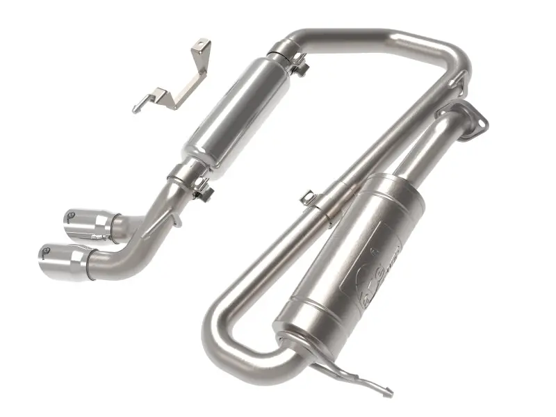 Afe Takeda Cat-Back Exhaust System For 2018–2021 Suzuki Jimny – 2.25" 304 Stainless Steel W/ Polished Tip 1