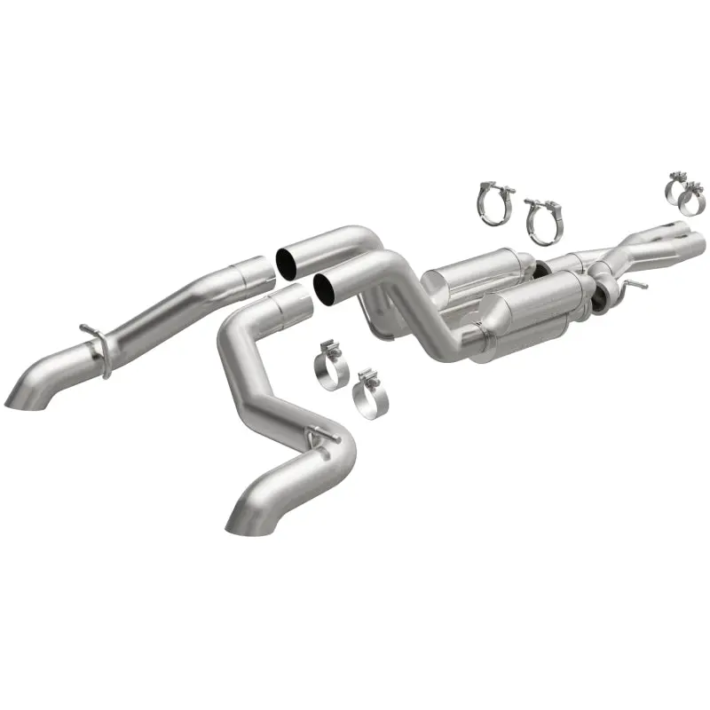Magnaflow Rock Crawler Cat-Back Exhaust – 2021 Jeep Wrangler 6.4L V8, Dual Exit, Stainless Steel 1