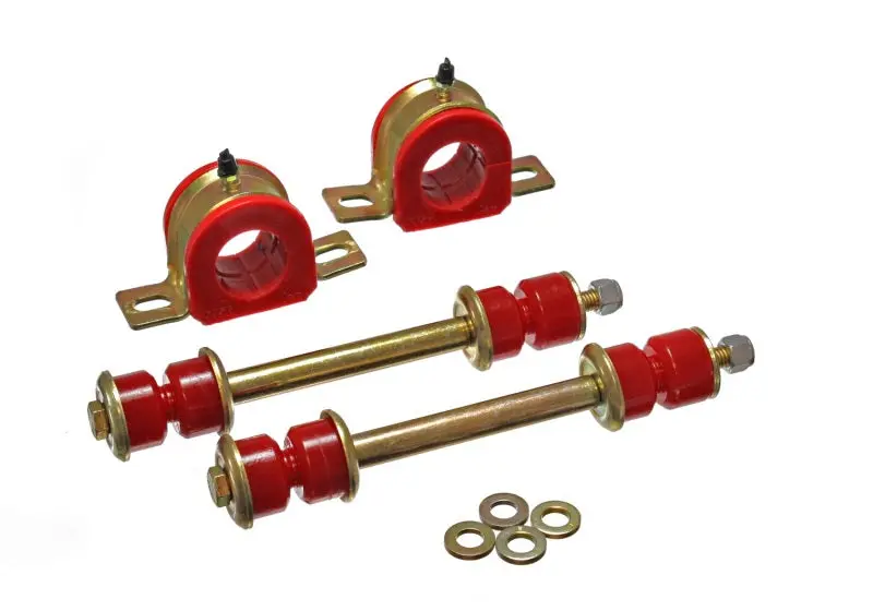 Energy Suspension 01-06 C2500 Hd Silverado 2Wd Red 36Mm Front Sway Bar Bushing Set 1