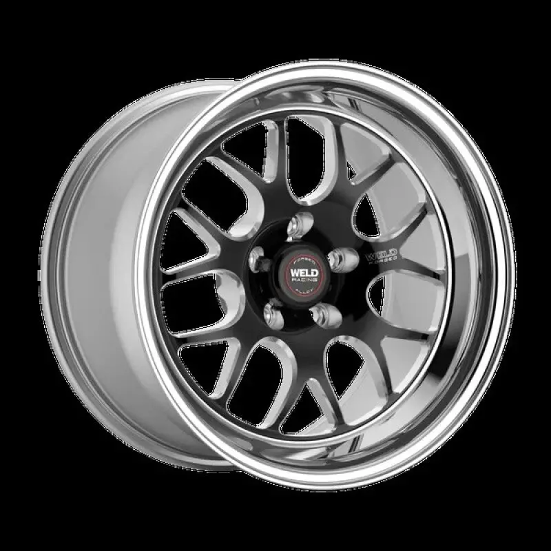 Weld S77 Black Alloy Wheel – 17X7", 6X5.5 Bolt Pattern, 4.2" Backspace, 3.540" Hub Id (Non-Beadlock) 1